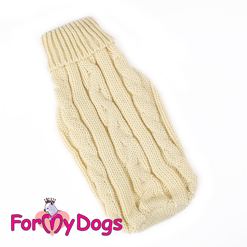 FOR MY DOG Свитер айвори (10-12) FW659-2018