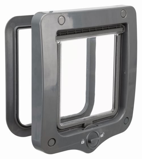 Дверца для кошки 2-Way  20*22см  серый 44202 Trixie