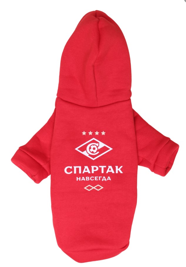 Толстовка для собак СПАРТАК (Размер XL спинка 34 см) SM-06 LION
