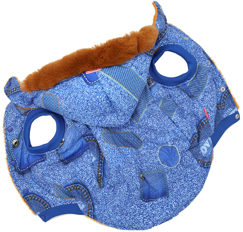 FOR MY DOG Куртка синяя (B2) FW808/3-2019