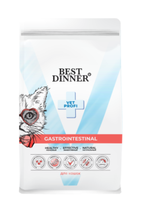 BEST DINNER (Бест Диннер) Vet Profi Gastrointestinal сухой корм для кошек 1,5 кг
