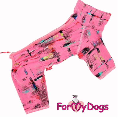 FOR MY DOG Комбинезон розовый для девочек (10) FW1105-2021 F 