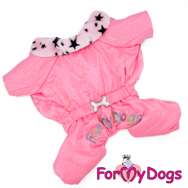 FOR MY DOG Комбинезон розовый для девочек  (18) FW637-2018 F