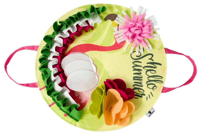 Нюхательный коврик Mr.Kranch Фламинго, диаметр 50 см (34006)