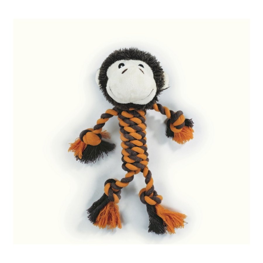 Игрушка мягкая для собак Обезьянка Шелли ECO SHELLY, 33 см, MPets