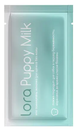 Lora Puppy Milk молочная смесь для щенков 1 пауч, 30 гр (упак/20 шт)