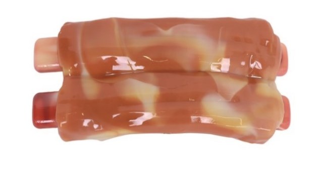 Игрушка для собак Карнивор ребрышки, вкус бекона 12.4 x 6.1 x 3.5 см MPets 10661799