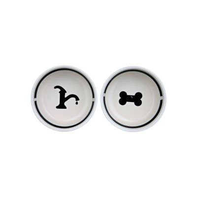 Миски керамические на подставке, 1,6 л/ 20 см, 2 шт 24642 Trixie