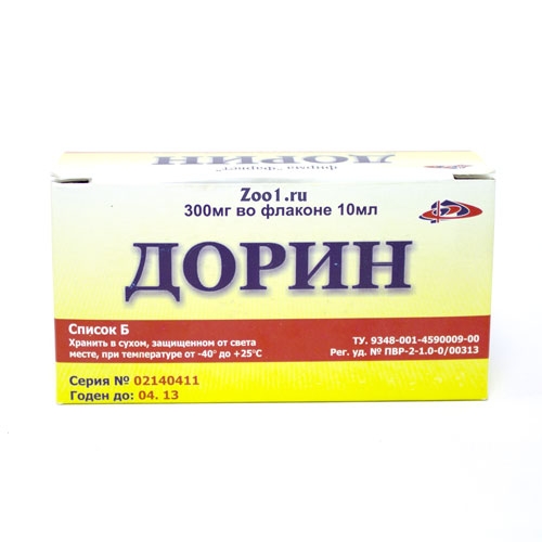 Дорин 10 мл.1 уп / 10шт, Фарвет 