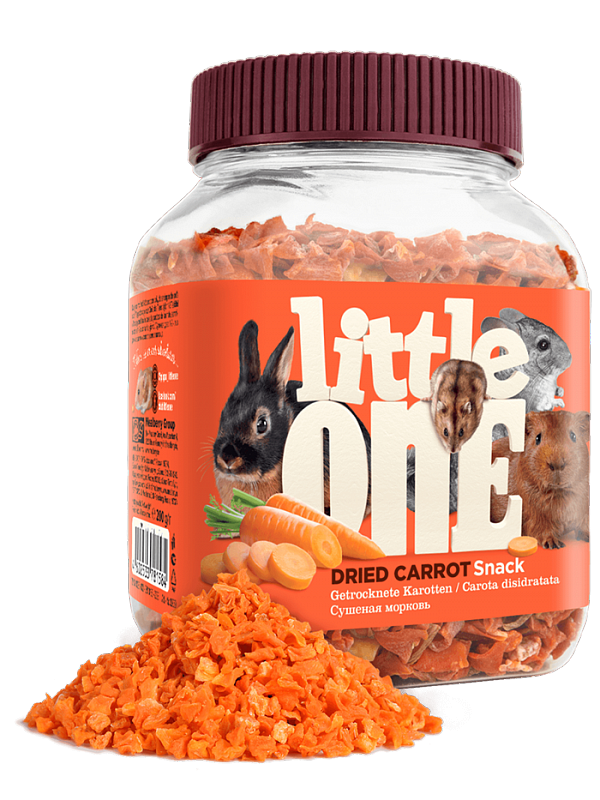 LITTLE ONE Сушеная морковь 200 г 