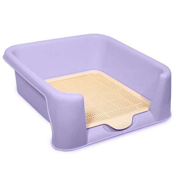 Туалет для собак (сетка в комплекте) 40*40*15,5 см арт.Мт-509 Triol