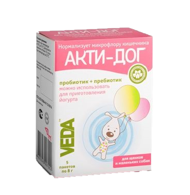 Акти-Дог функц.корм д/с мелких пород и щенков 1 упак (5 пак)