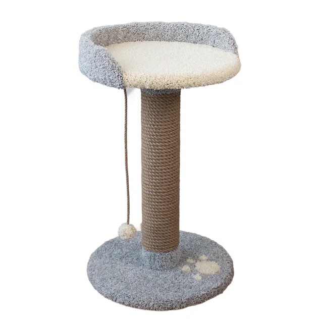 Когтеточка комплекс для кошки джутовый 45х45 "Трон" "Рыжебок"