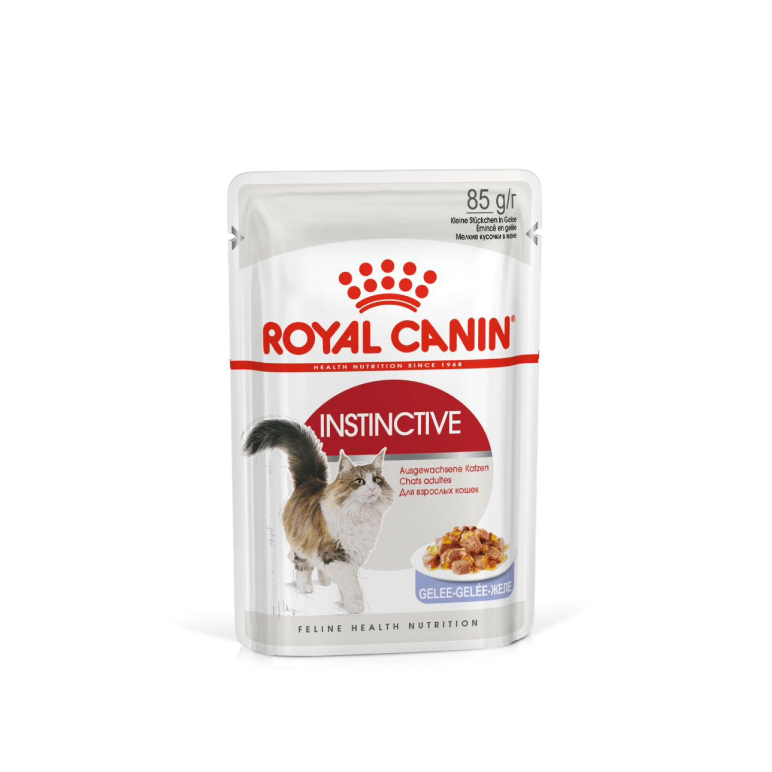 Royal Canin (Роял Канин) Инстинктив корм влажный для взрослых кошек в соусе 85 г