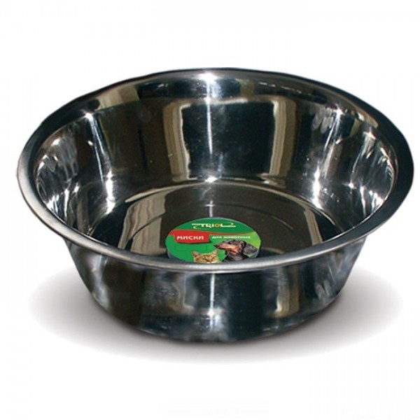 Миска металлическая  4 л Triol