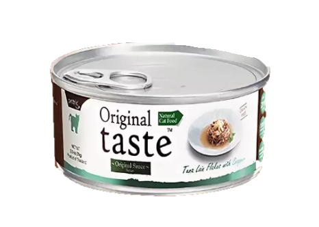 PETTRIC Cat Original Taste консервы для взрослых кошек Тунец с люцианом в соусе 70 г 7484