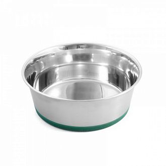 Миска 1704 металл. утяжеленная GREEN 0,5 л арт.30261039 Triol
