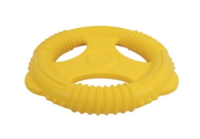 Игрушка для собак AIR TOSS Кольцо желтое диам.22см MPets 10657906