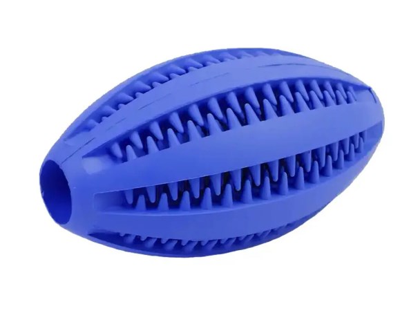 Игрушка мяч зубочистика Регби L 11х6см Rich Breed