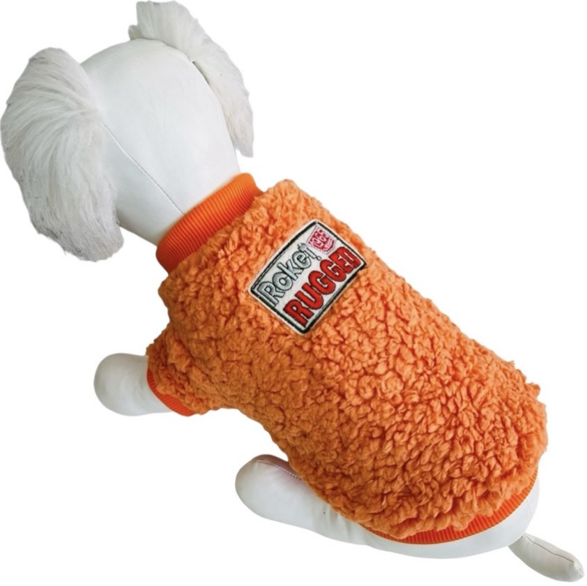 Толстовка "Roket"  оранж, M / Pet Feshion