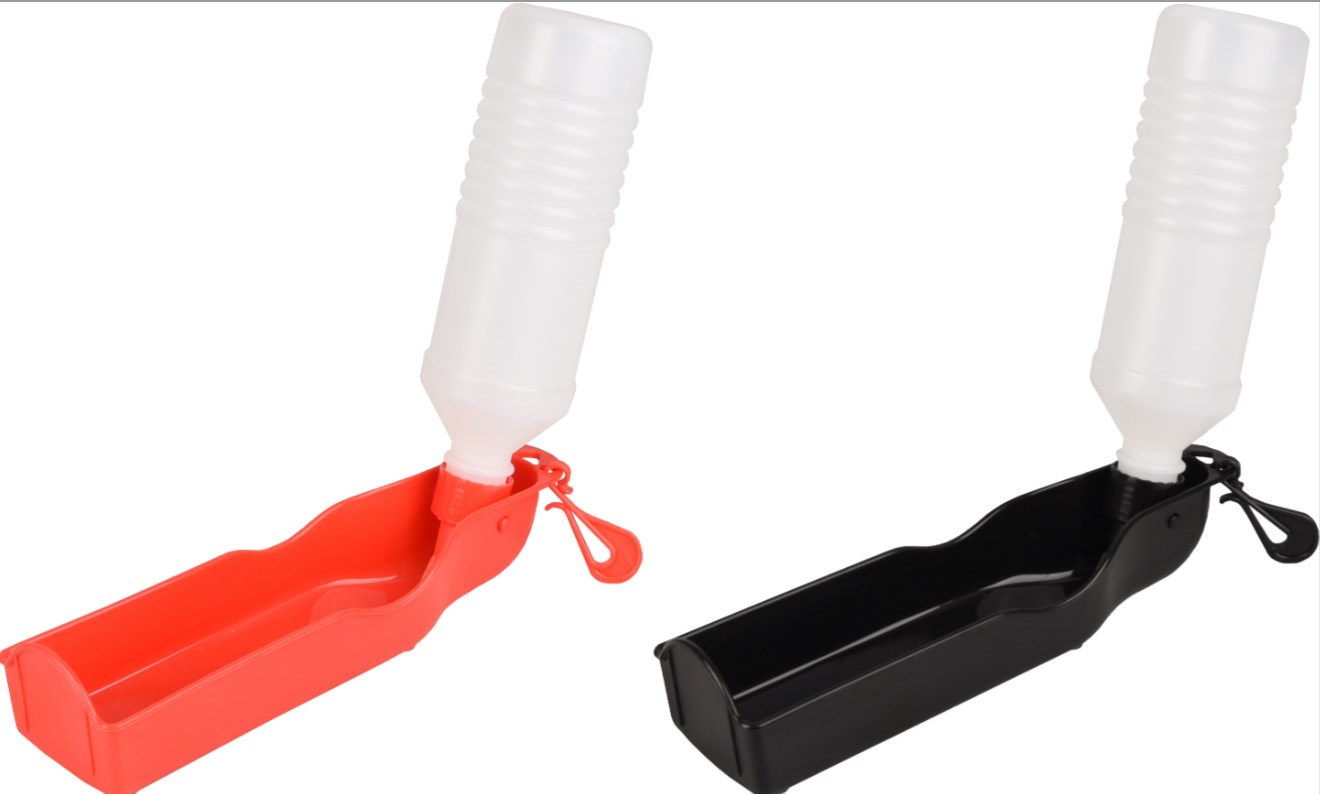 Поилка дорожная, пластик, 500 мл, цвет в ассортименте Flamingo 