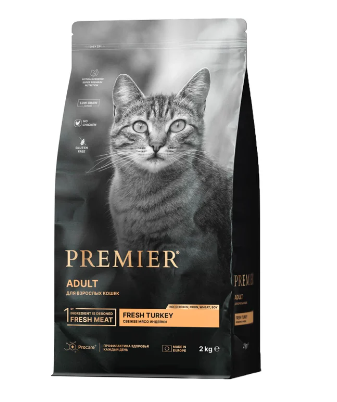Premier Kat Премьер Кэт Эдалт Индейка 2 кг