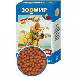 Тортила д/водных черепах 50 г. корм