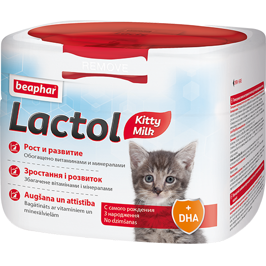 Беафар Молочная смесь д/котят Lactol kitty, банка 250г