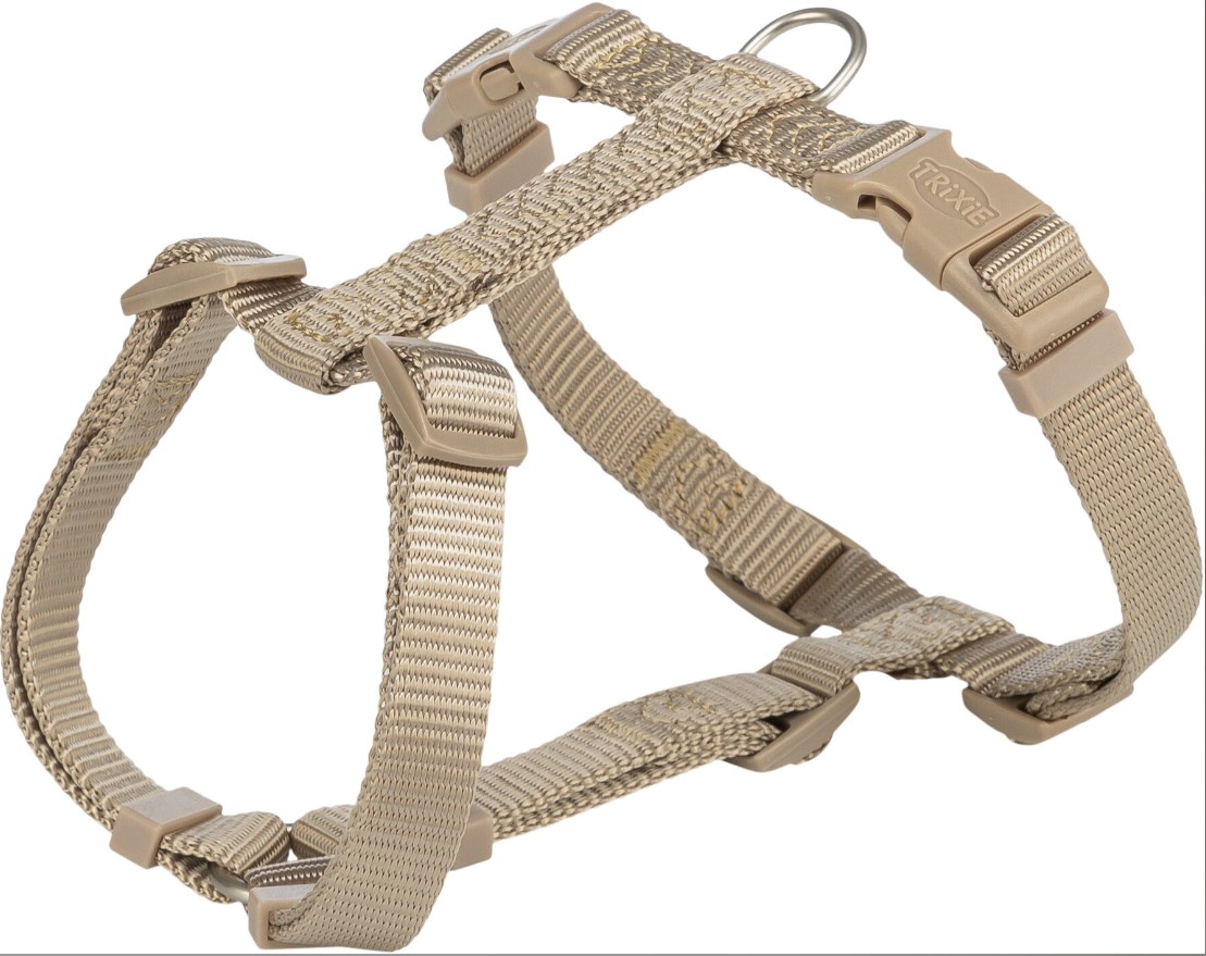 Шлейка Premium H-Harness s-м 42-60 см/15 мм, песочный 203336 Trixie
