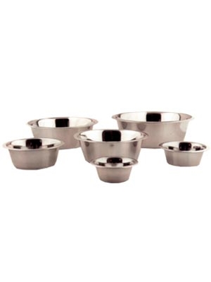 Миска металлическая 400 мл ЛЕОНАРДО