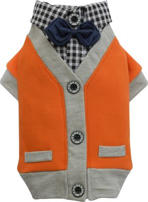 Orange cardigan DoggyDolly W304 XS