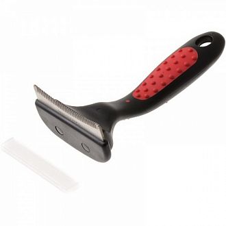 Дешеддер средний с изгибом 36 крупных зубьев Hello Pet