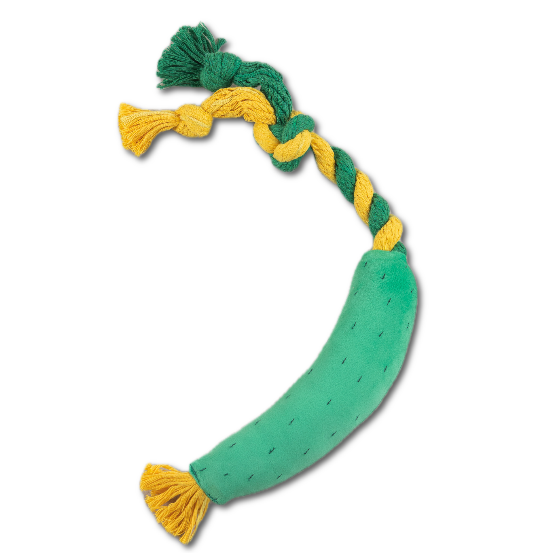 Игрушка текстильная для собак "Огурец" 55х5см Рыжебок