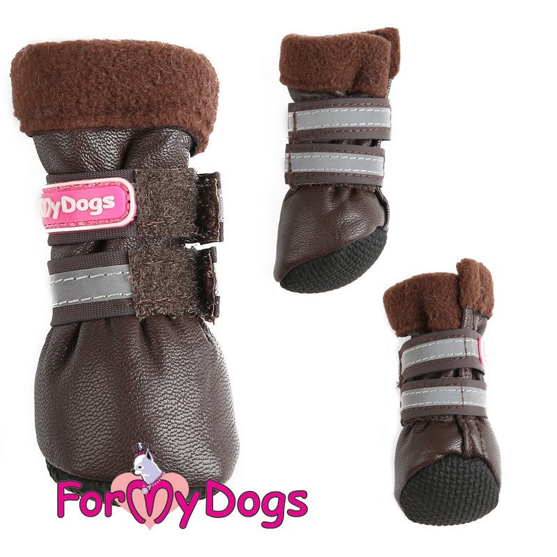 FOR MY DOG Сапоги зимние кофе ц/кр (0) FMD692-2021 