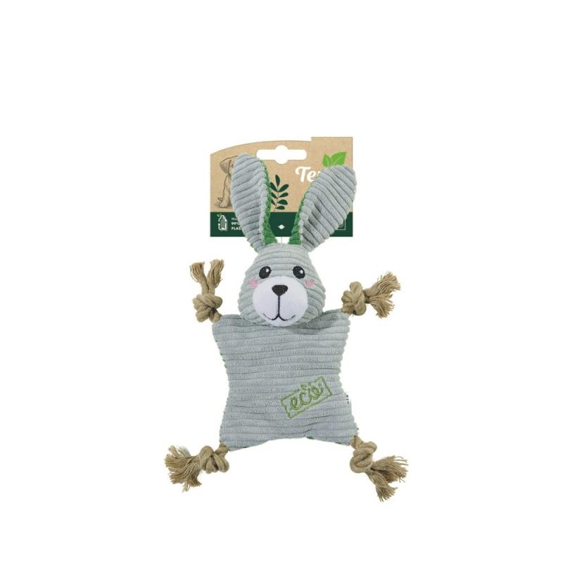 Игрушка мягкая для щенков TERRA LULU, заяц, 30 см, MPets