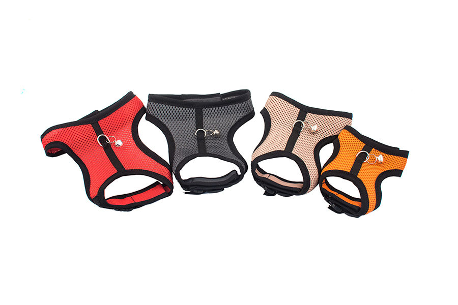 Шлейка+поводок для кошек и собак "Дарэлл-АЭРО" 3d-сетка цв.регул. №8 (обхв.груди 34-40 см) 035808