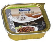 Dr.Clauder's консервы для кошек мясные кусочки в соусе с гусем и печенью 100 гр ламистер 60027