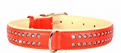 Ошейник Collar brilliance с большими стразами синий 38832