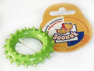 Игрушка "Кольцо с шипами" №1 56 мм СИ80  Зооник