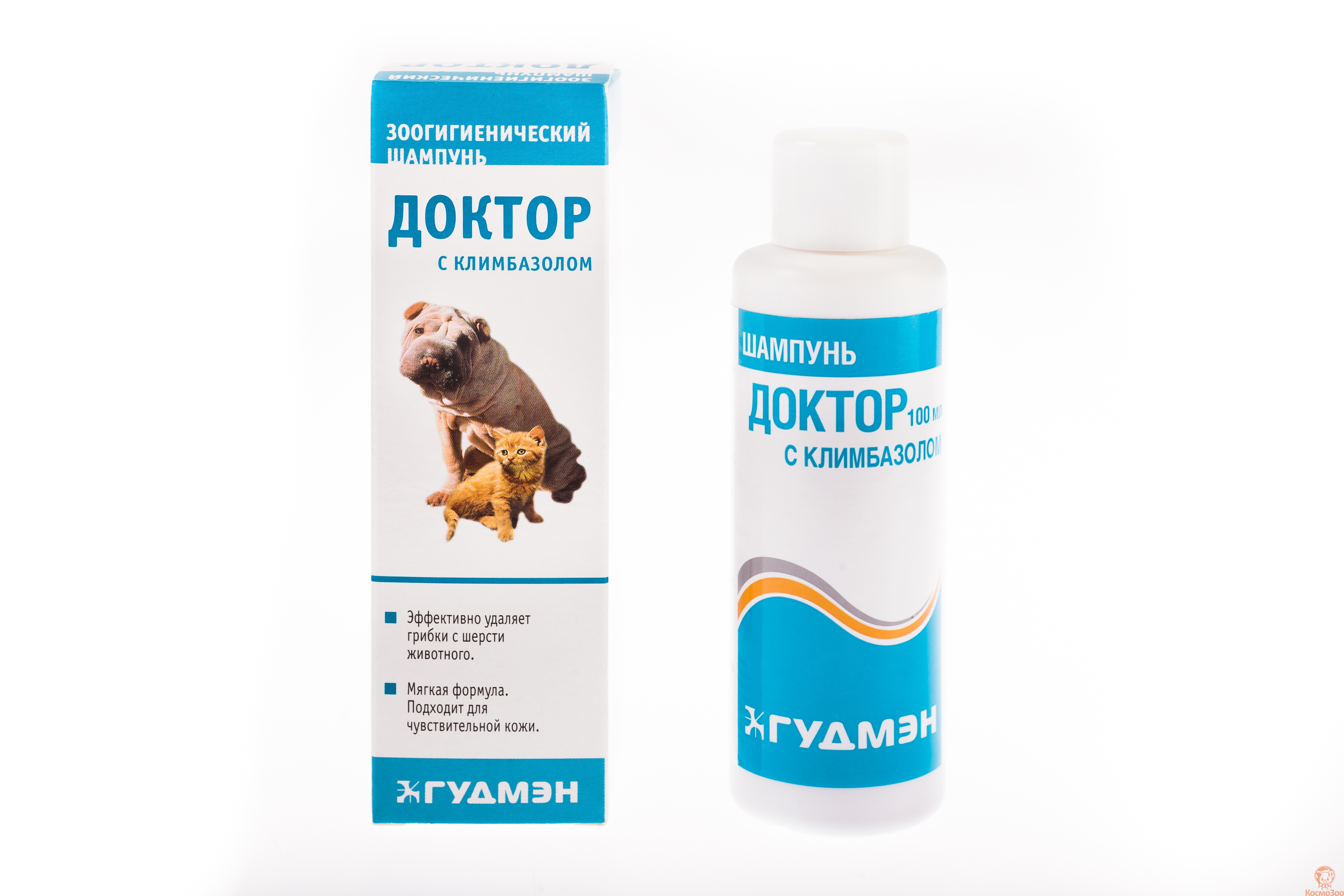 Шампунь "Доктор" (с березовым дёгтем), 200мл Гудмэн