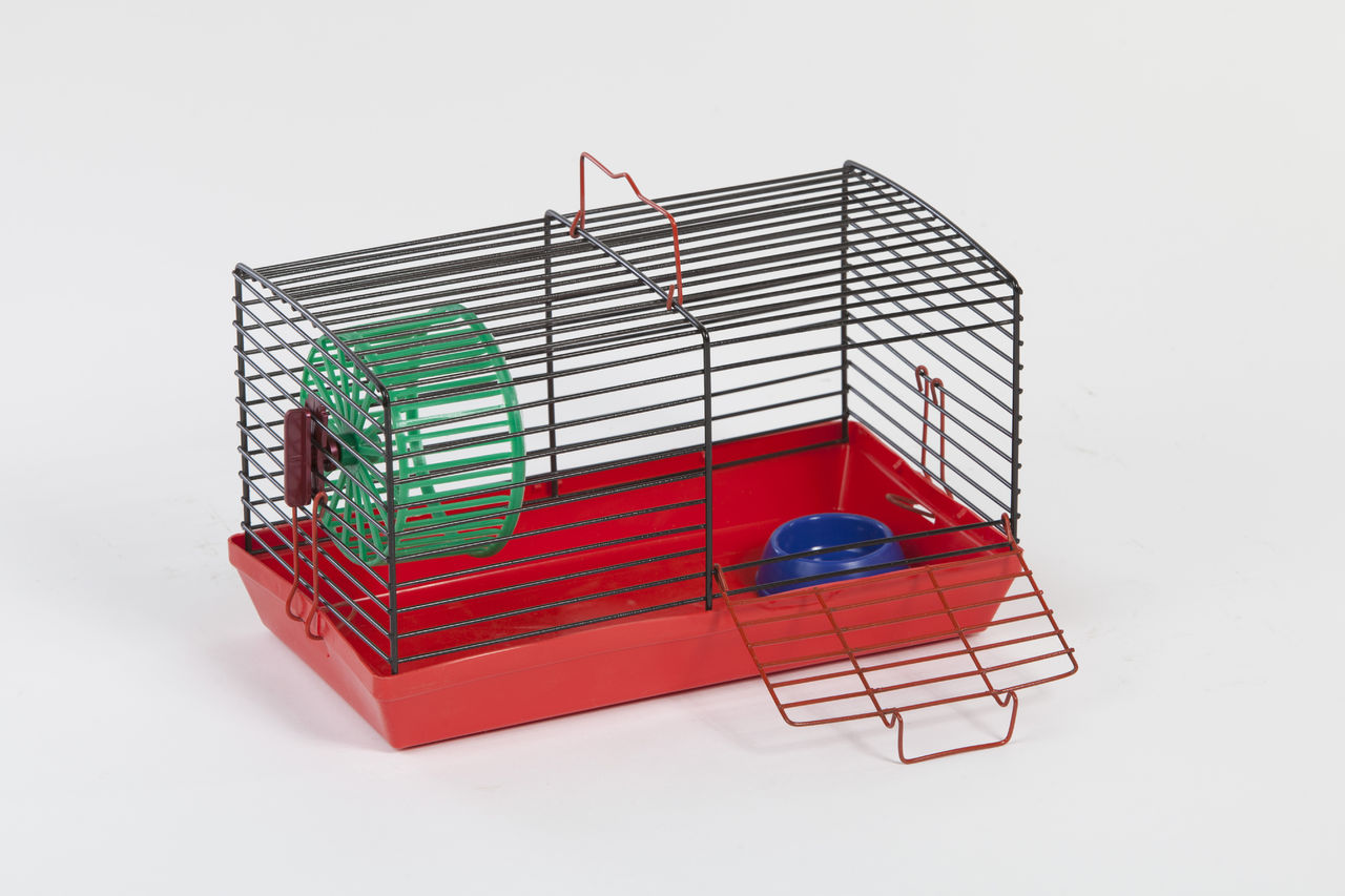 Клетка для джунгариков малая (с комплектом) 26*14*15 см 105 (Велес)