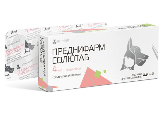 Преднифарм Солютабс 4мг, 20таб, Нита-Фарм