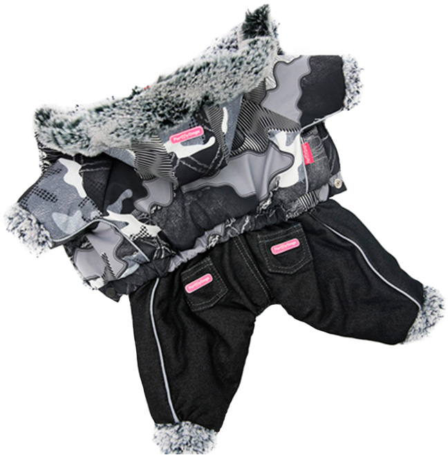 FOR MY DOG Комбинезон черный для мальчиков (10) FW703-2019M