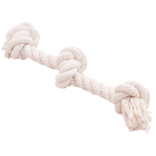 ДОГЛАЙК Грейфер канатный 3 узла DL большой белый D-2353