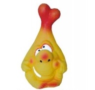 Игрушка виниловая для мелких пород Веселый окорочок, BUDDY