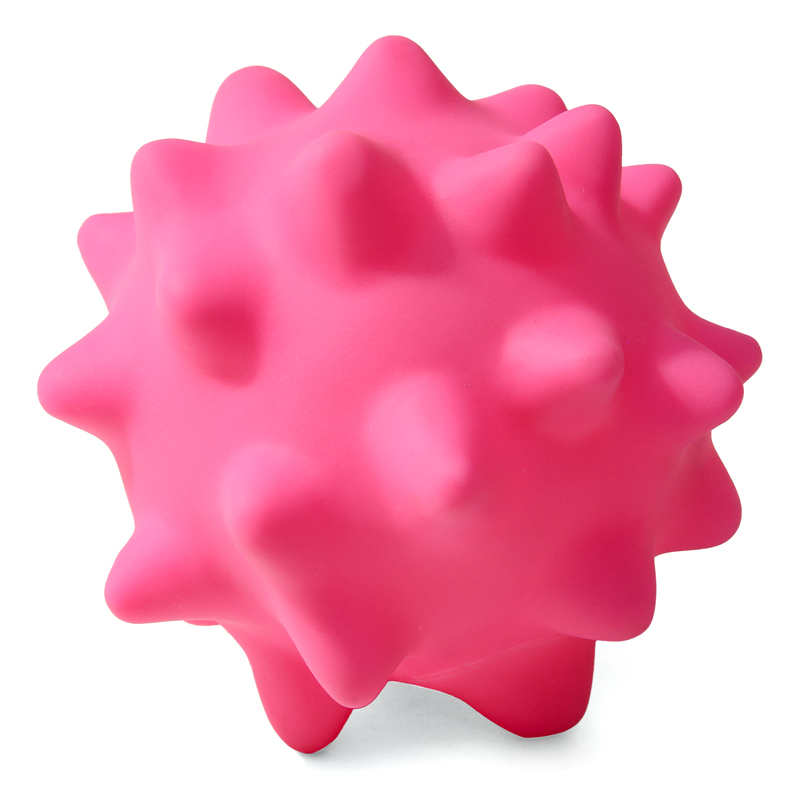 Игрушка для собак из винила "Мяч массажный с шипами" d65 мм 12101146 Triol