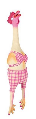 Игрушка средних собак "Курица кудахтающая" 48 см Trixie