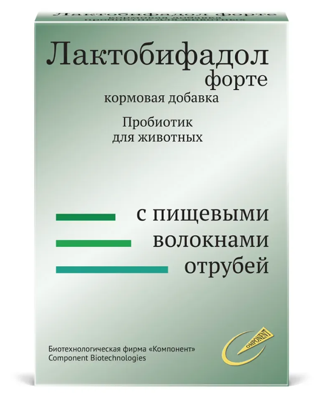 Лактобифадол Форте д/с пищевые волокна отрубей 40г