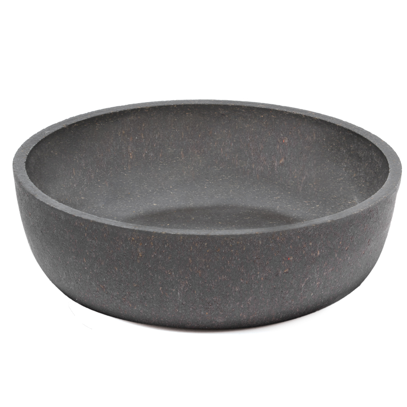 Миска NATURAL  из бамбука на резинке "Графит" 0,57 л  30241011 Triol
