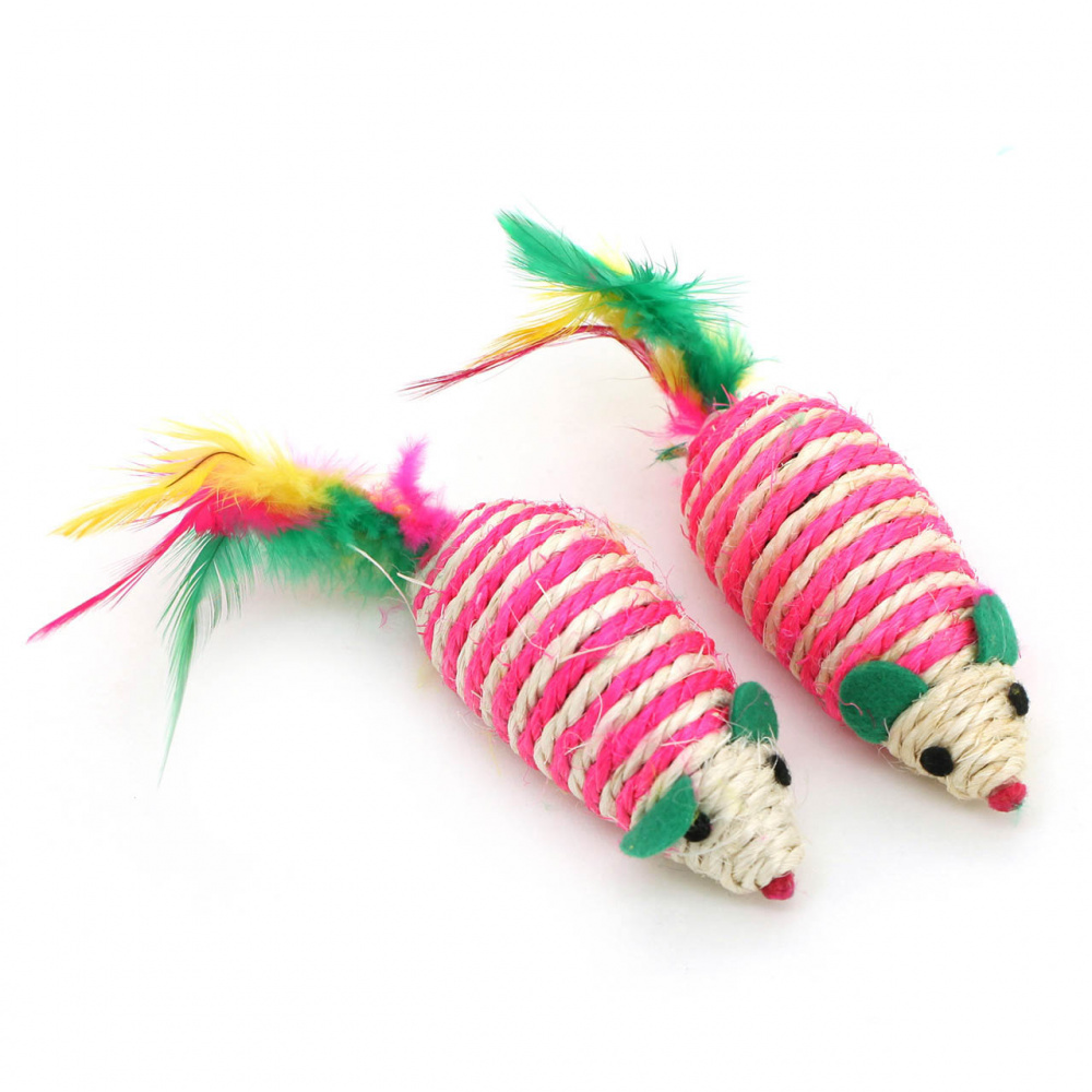 Игрушка для кошек "Мышь" 9,5 см Чистый котик